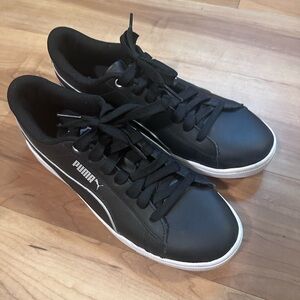 Puma Black and White Sneakers